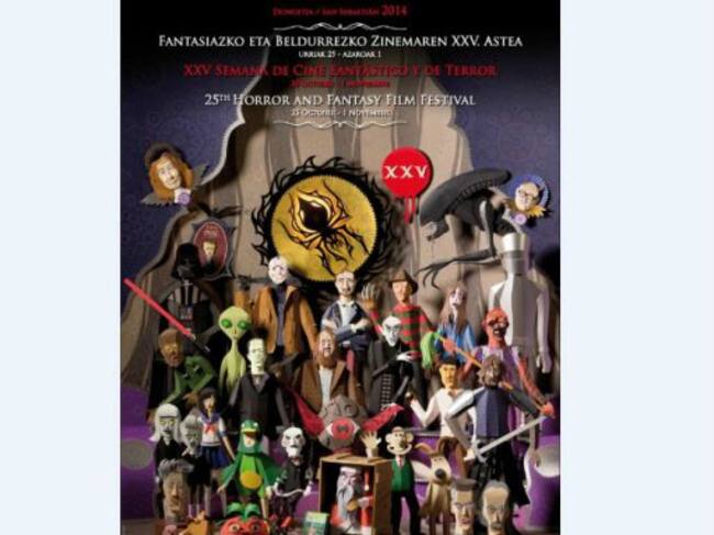 Cartel de la XXV Semana de Cine Fantástico y de Terror