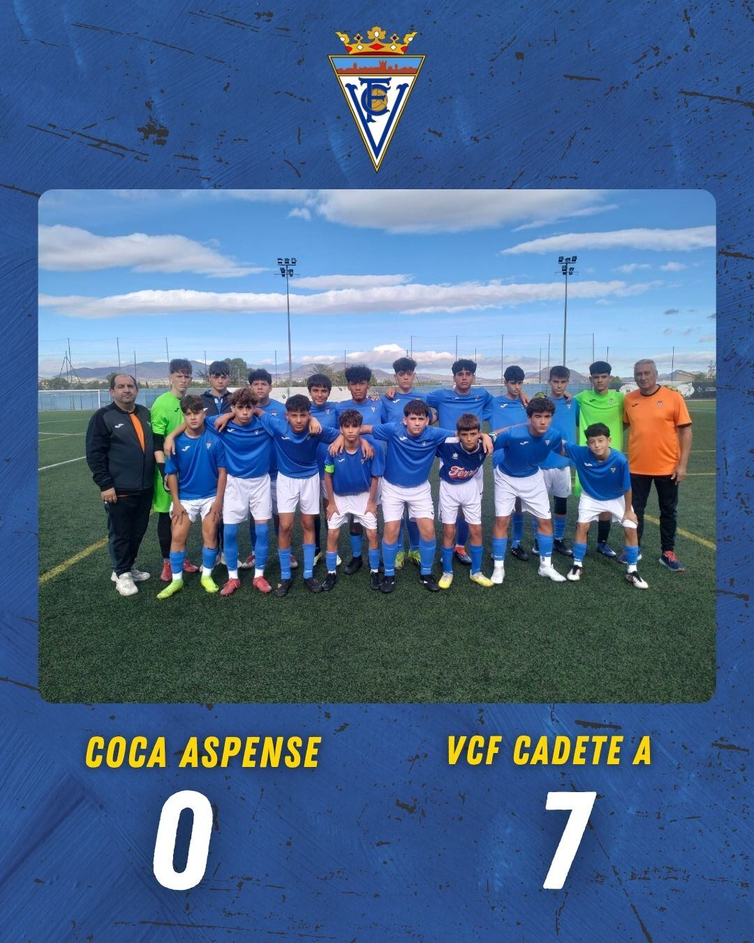 Marcador del Cadete A