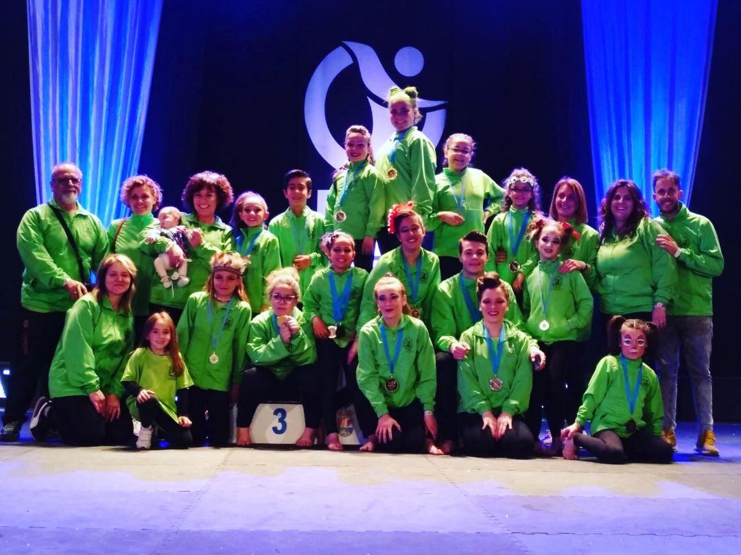 El Gym Espadas de Elda en el Autonómico