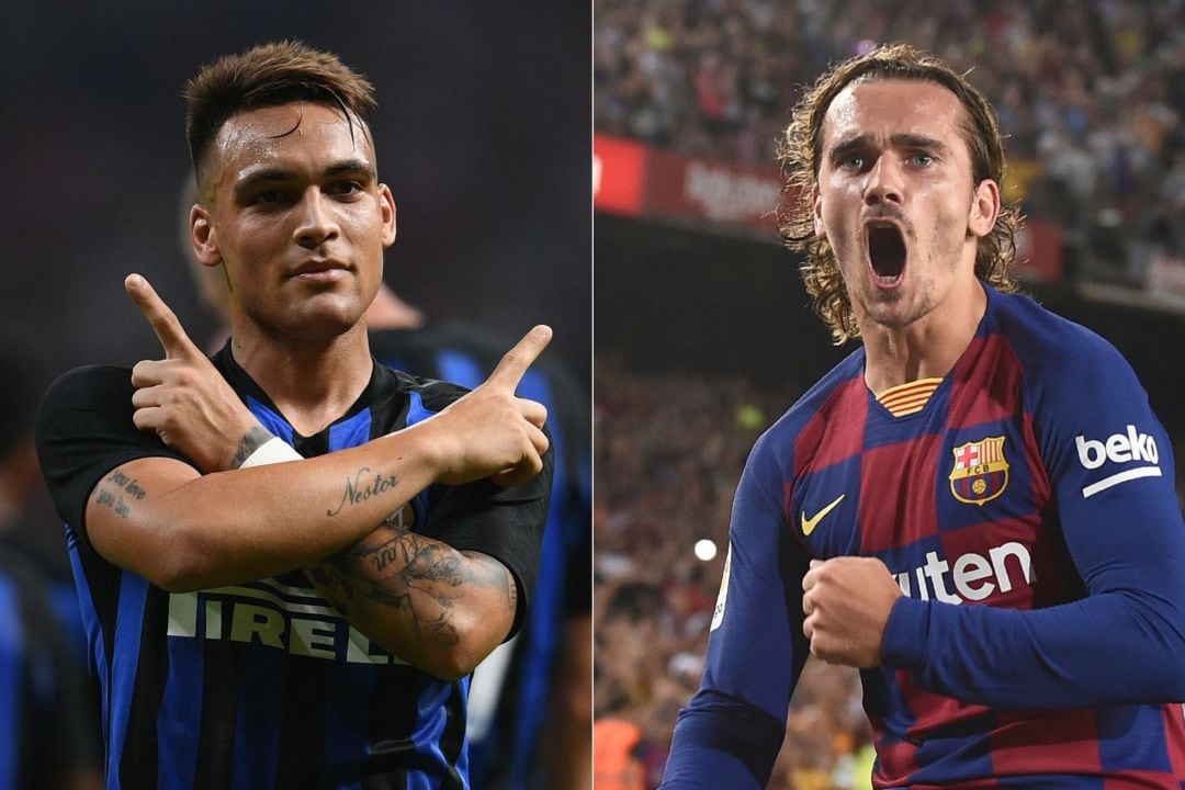 Lautaro y Griezmann