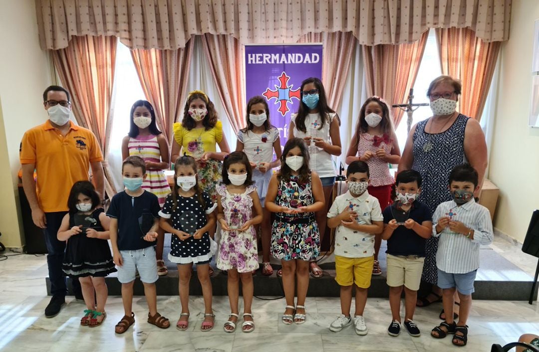 Premiados en el VII Concurso de Dibujo de la Semana Santa de Gandia