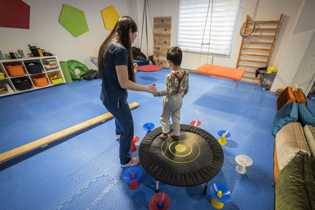 Una sala sensorial para personas con discapacidad