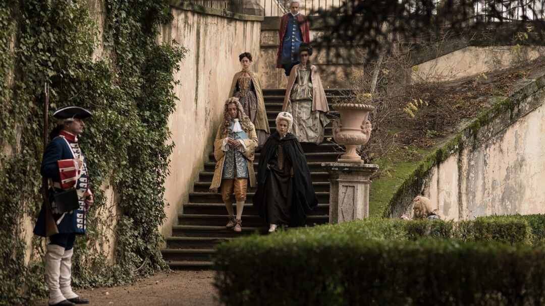 Rodaje de la serie 'La cocinera de Castamar'. PATRIMONIO NACIONAL.
 