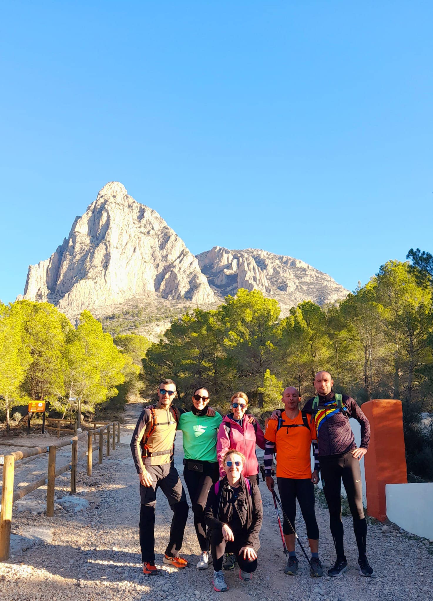 El Club Trail Caudete en el Puig Campana