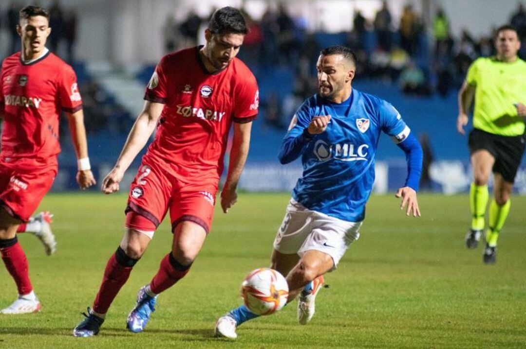 Los cuadro azulillo eliminó al Deportivo Alavés por 2-1