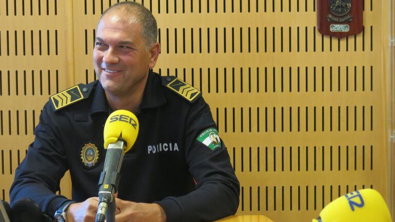 Imagen del superintendente de la Policía Local de Cádiz, Juan Manuel Padilla