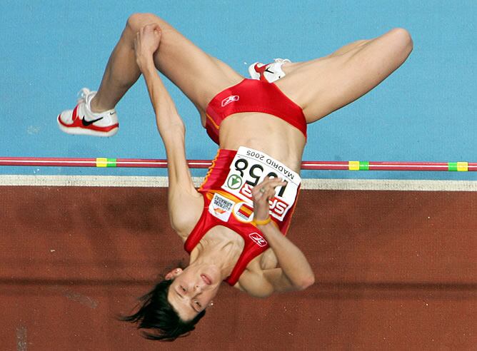 Ruth Beitia consigue la medalla de plata