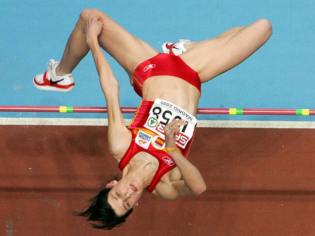 Ruth Beitia consigue la medalla de plata