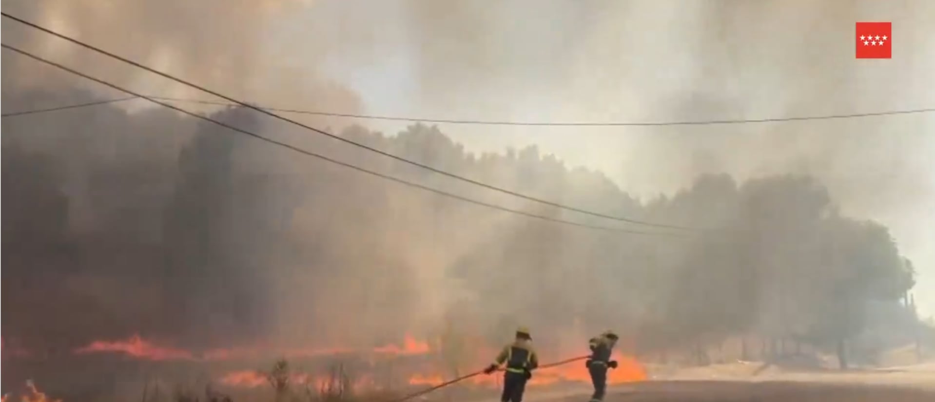 Incendio en El Molar