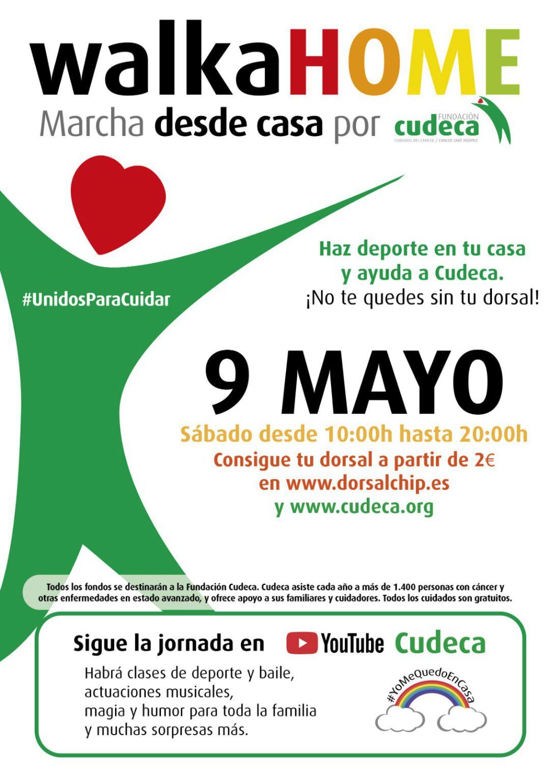 La tradicional “Marcha por Cudeca” se celebra desde casa bajo el nombre WalkaHOME