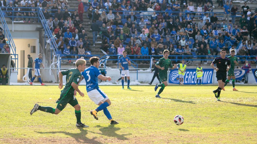 Marcelo durante el partido del domingo en La Juventud
