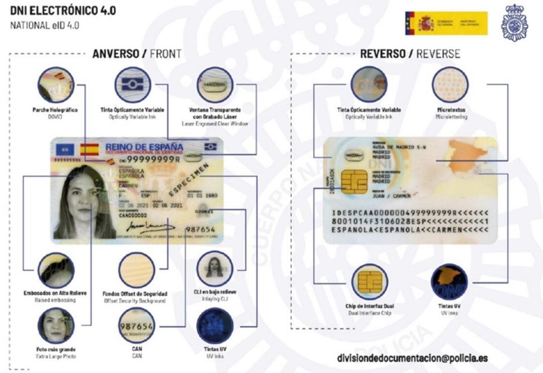 La Unión de Consumidores de Palencia informa sobre las novedades del DNI 4.0