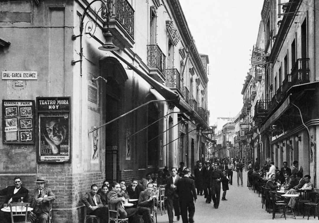 Imagen de la calle Palacios (Huelva) Foto cedida por Diego Lopa