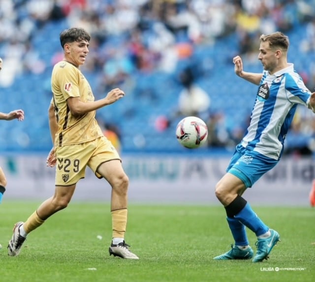 El Málaga igualó a cero goles ante el Deportivo en Riazor