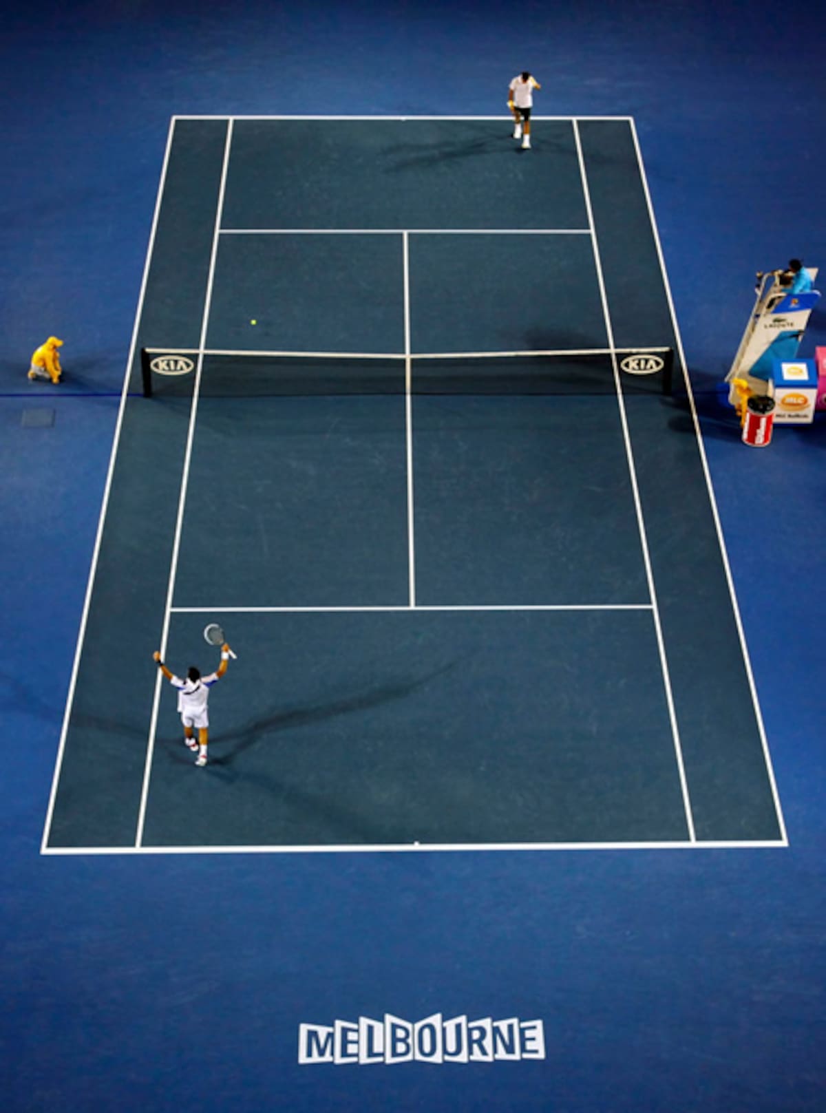 El serbio, tras ganar a Roger Federer en la semifinal del Open de Australia