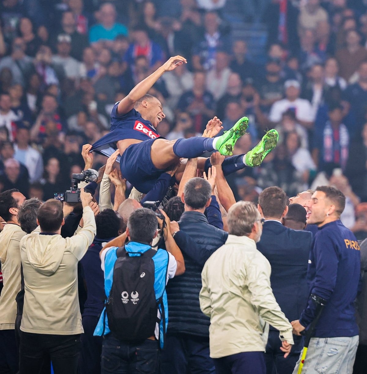 Kylian Mbappé se despide del PSG con la Copa de Francia