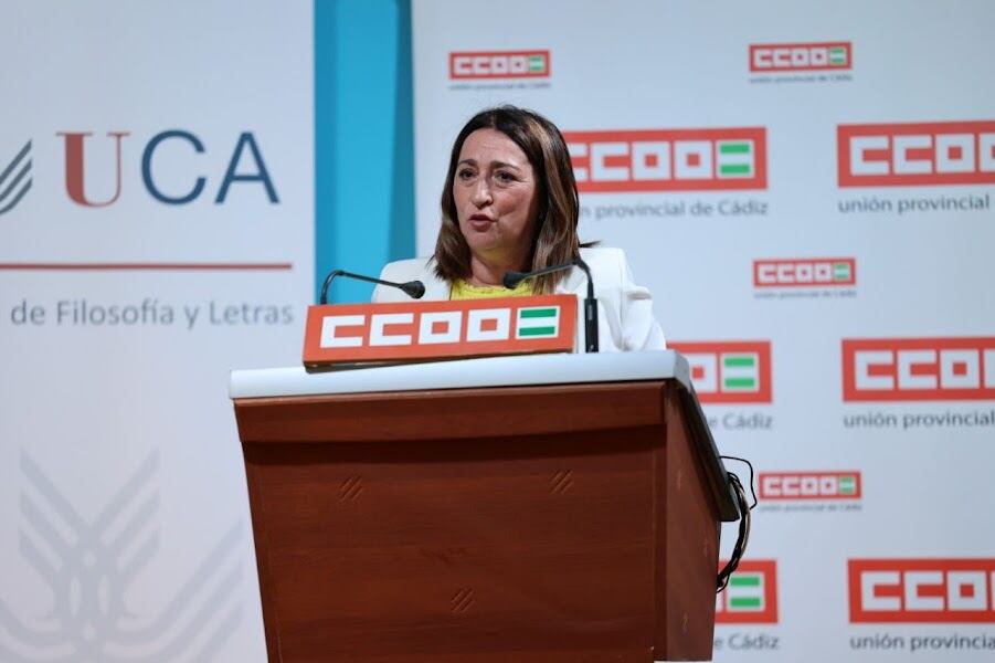 Inmaculada Ortega, secretaria provincial de CC.OO.