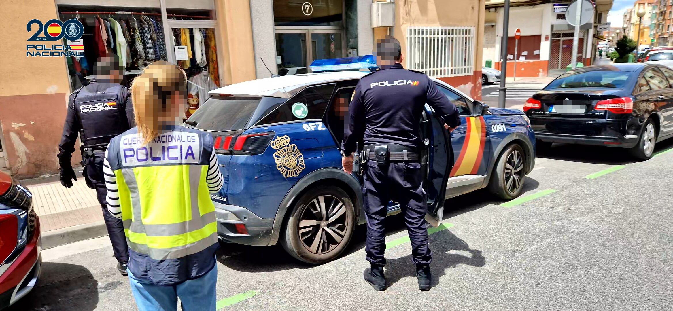 Detenido un hombre de 47 años por amenazar con una pistola a su vecina en Logroño