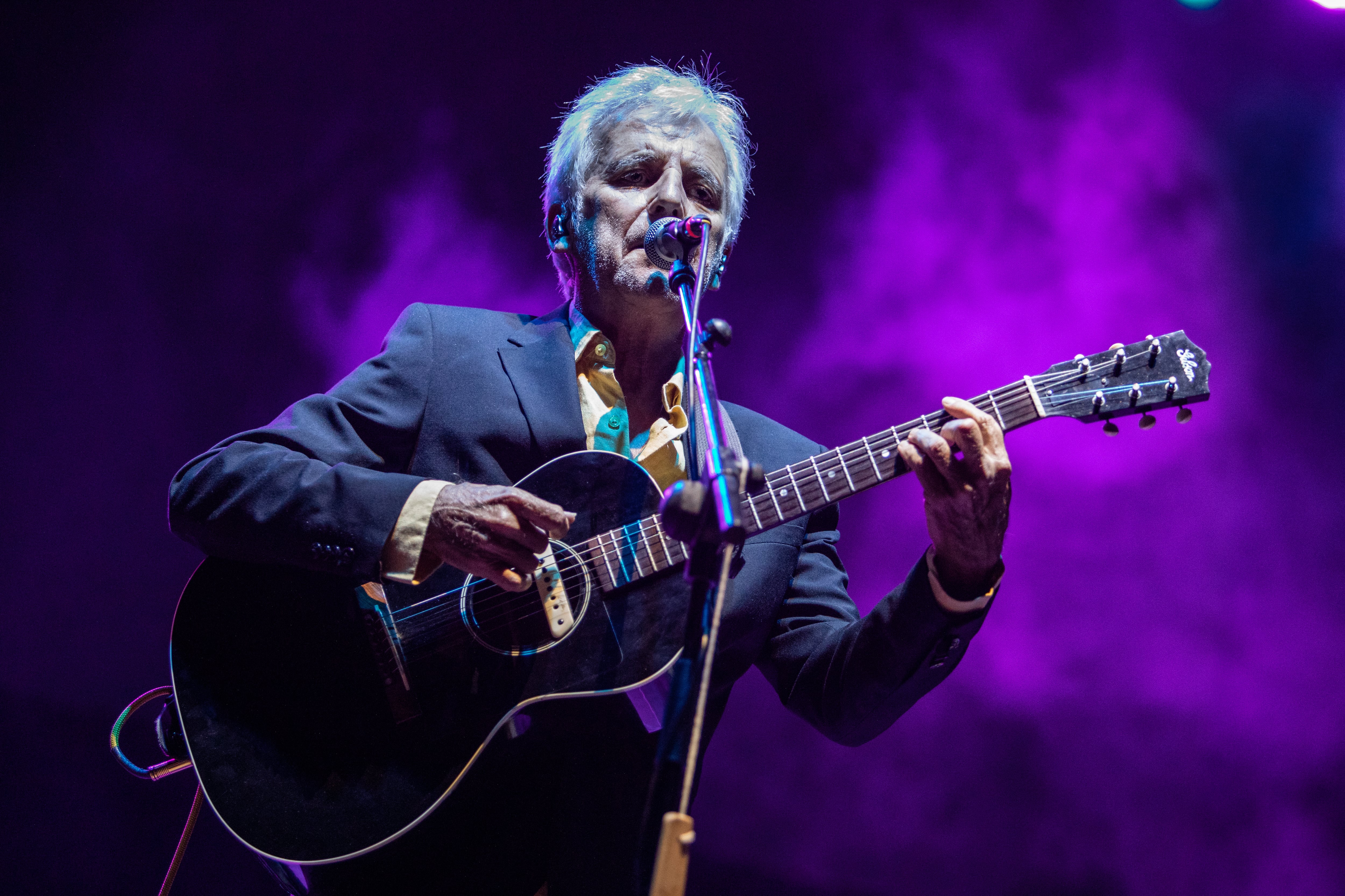 MADRID, SPAIN - MAY 14: Singer and guitarist Kiko Veneno performs on stage at Auditorio Miguel Rios on May 14, 2022 in Madrid, Spain. (Photo by Aldara Zarraoa/Redferns)