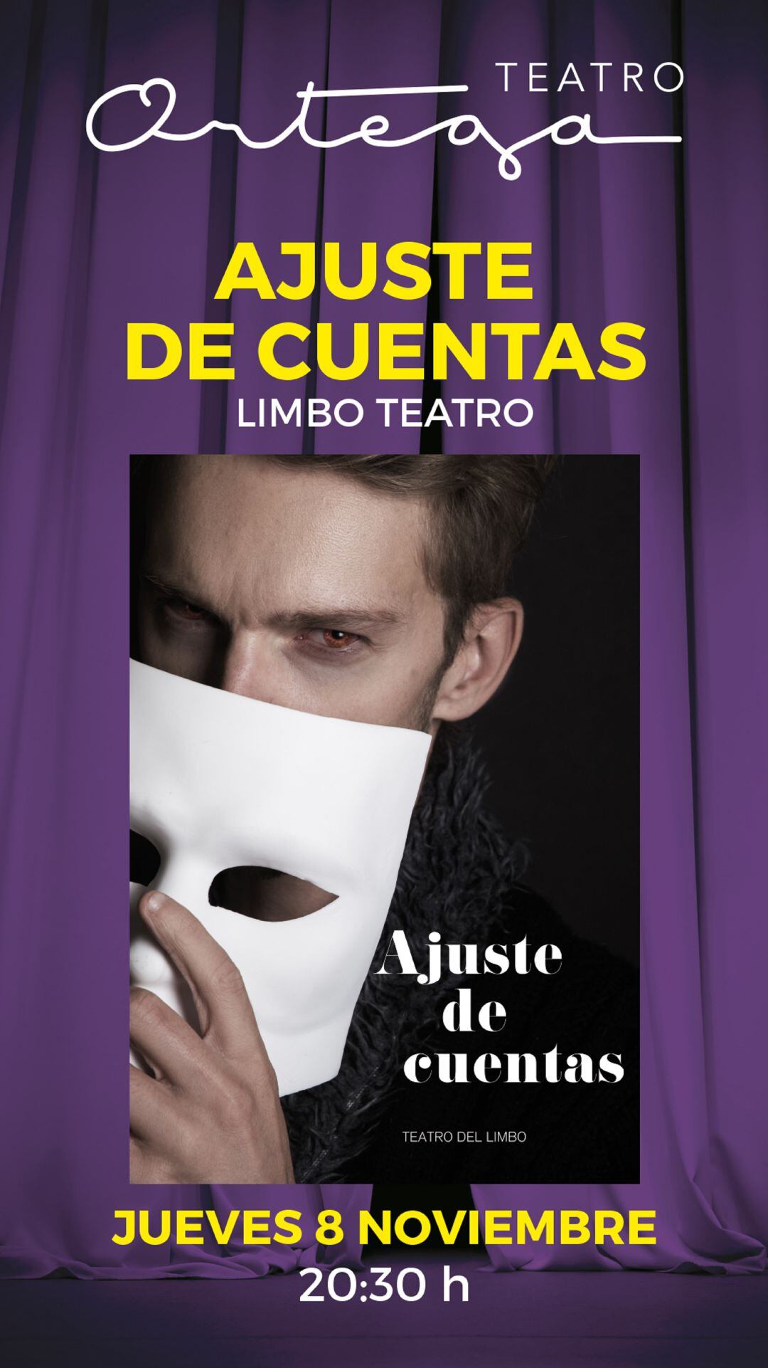 "Teatro del Limbo" representa este jueves en el Teatro Ortega de Palencia "Ajuste de cuentas"