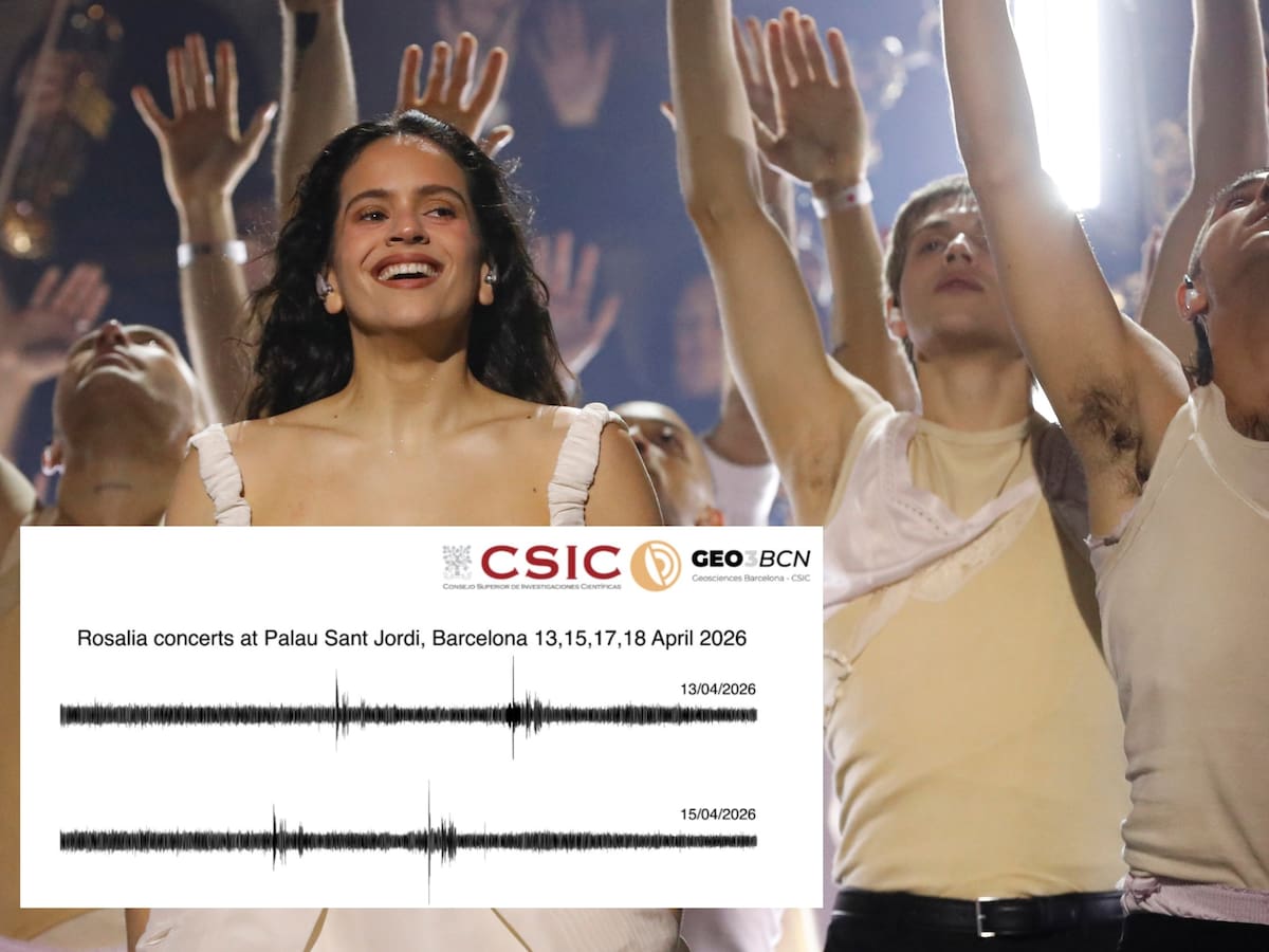 Un sismólogo vinculado al CSIC asegura que los conciertos de Rosalía provocaron temblores sísmicos en Barcelona