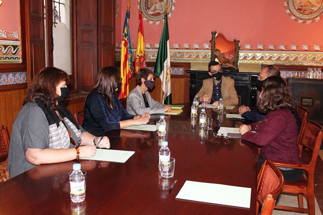 Reunión con Rubén Martínez Dalmau en Novelda