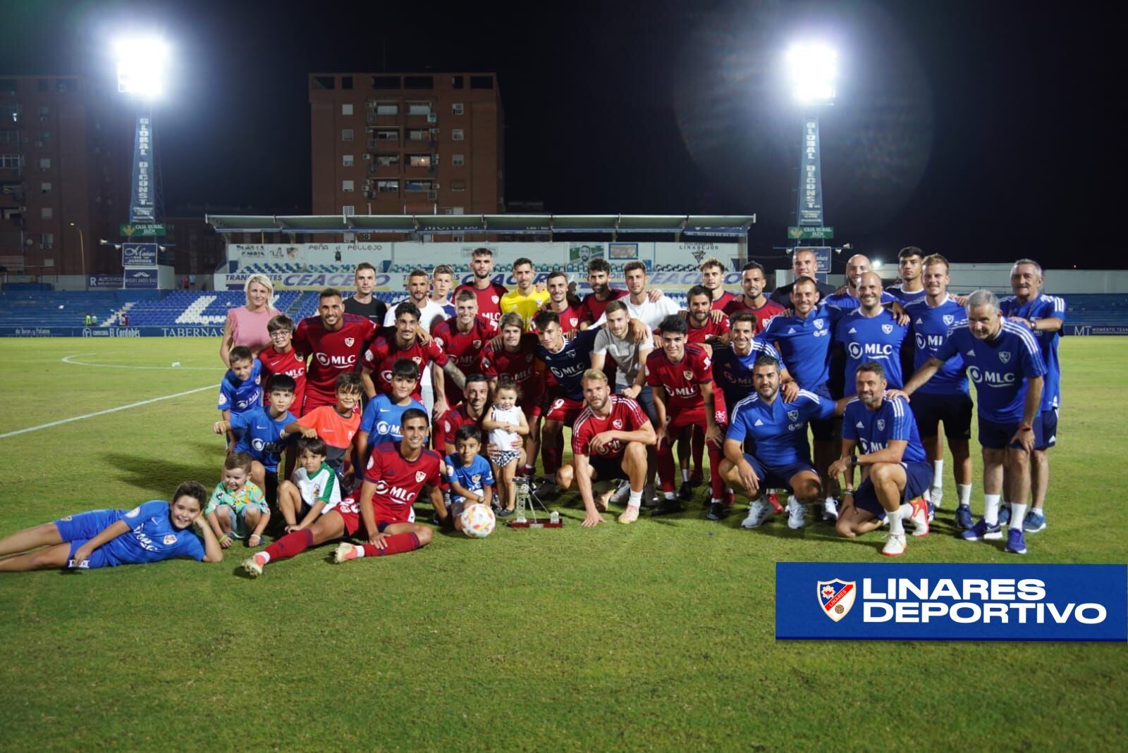 Victoria del Linares Deportivo en el Trofeo Ciudad de Linares 2022.