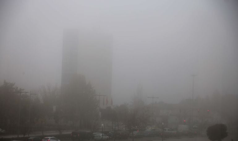 Niebla en Valladolid