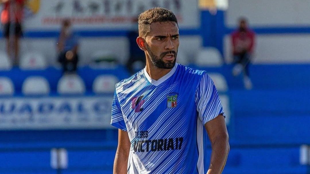 Joao durante un partido con el Ciudad de Lucena