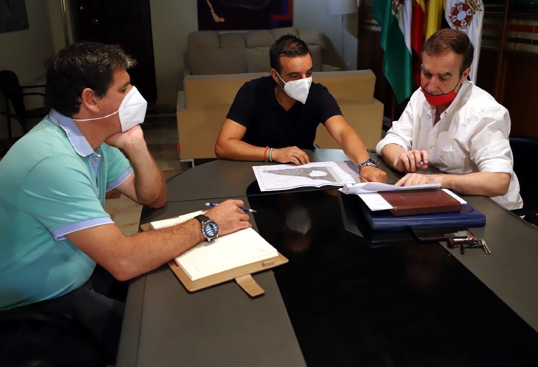 Reunión de José Antonio Díaz con representantes de Asunico 