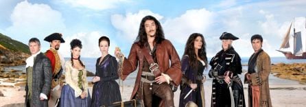 Elenco de la serie de Telecinco &#039;Piratas&#039;.