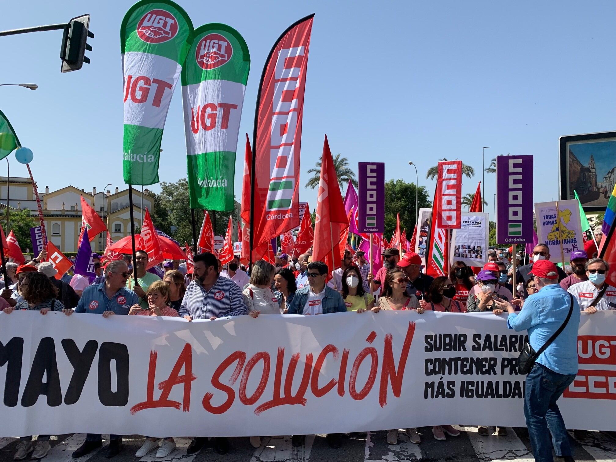 Manifestación 1 de mayo en Córdoba