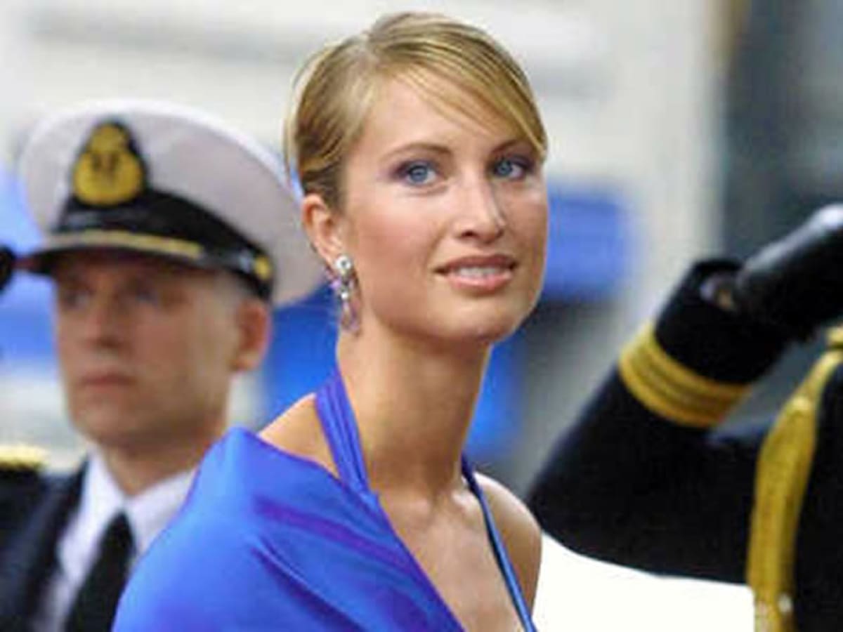 La ex novia del príncipe Felipe, Eva Sannum, está embarazada de 7 meses