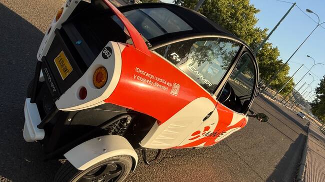 Imagen del vehículo que puede probarse esta semana en el recinto ferial de La Peraleda de Toledo