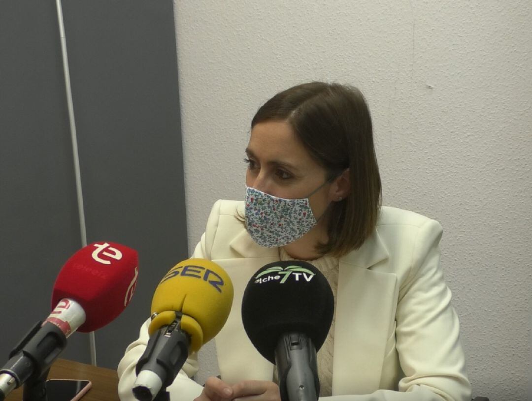 Esther Díez portavoz de Compromís per Elx