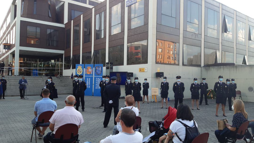 Toma de posesión de 20 nuevos policías en la Comisaría de Burgos