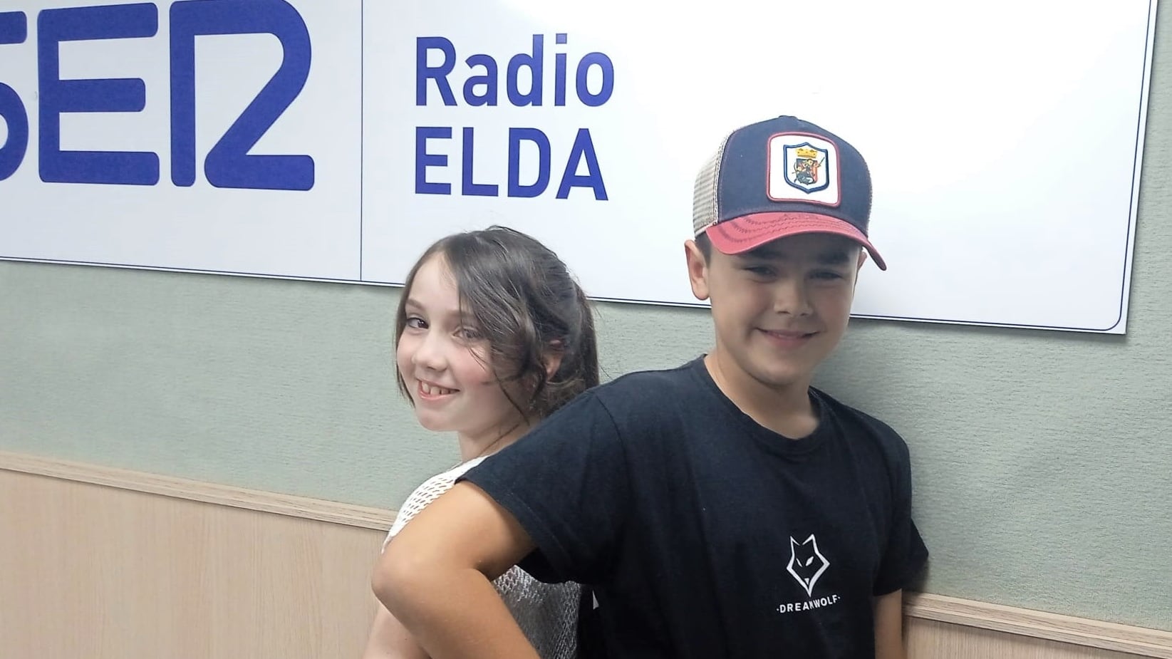 Tessie y Lucas, abanderada y capitán Comparsa Cristianos Elda