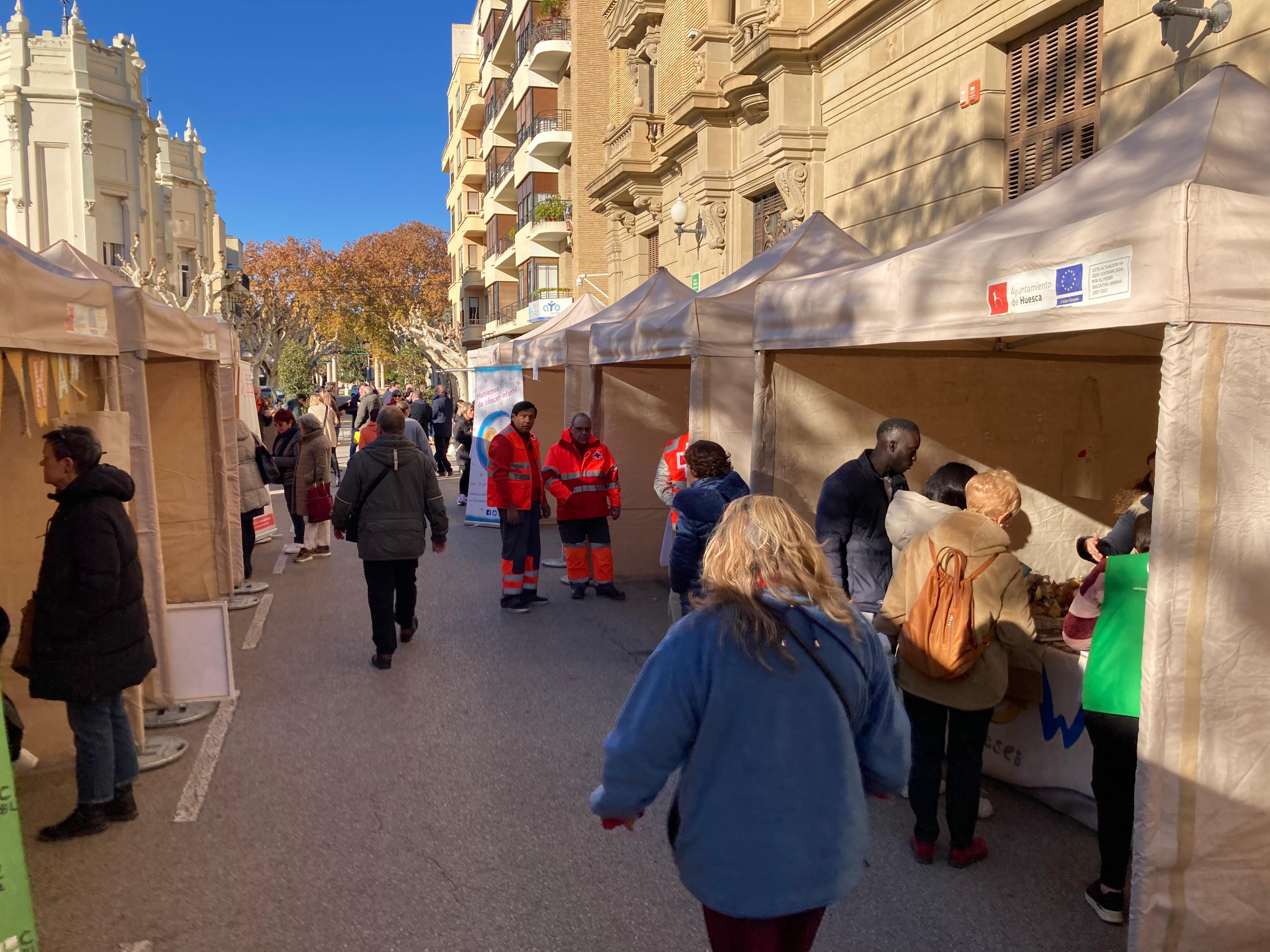 Feria de Solidaridad en Huesca este sábado
