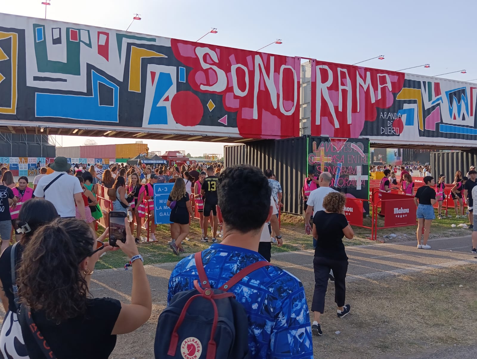 Desde las primeras horas la afluencia fue mayor que otros años