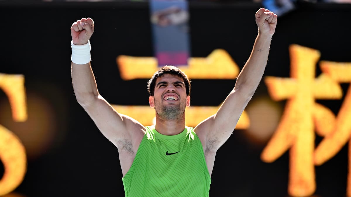 Alcaraz supera a Hanfmann y se mete en dieciseisavos del Open de Australia