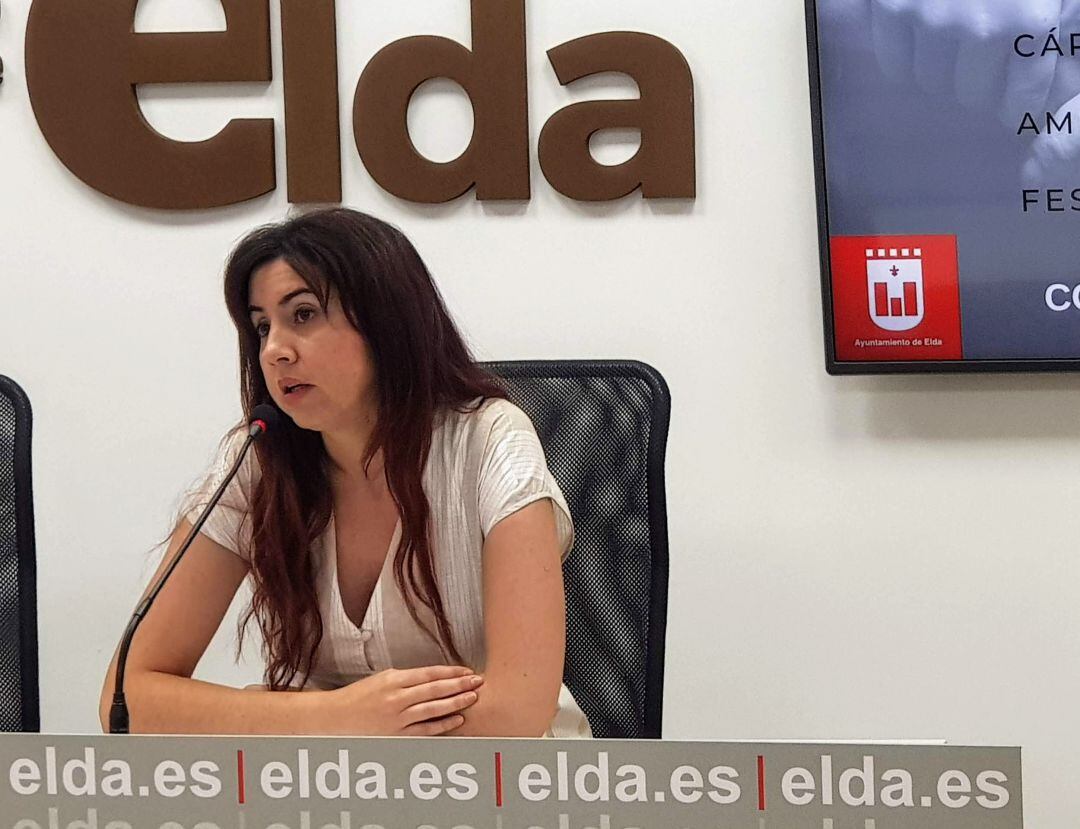 Alba García, edil de Bienestar Social de Elda 
