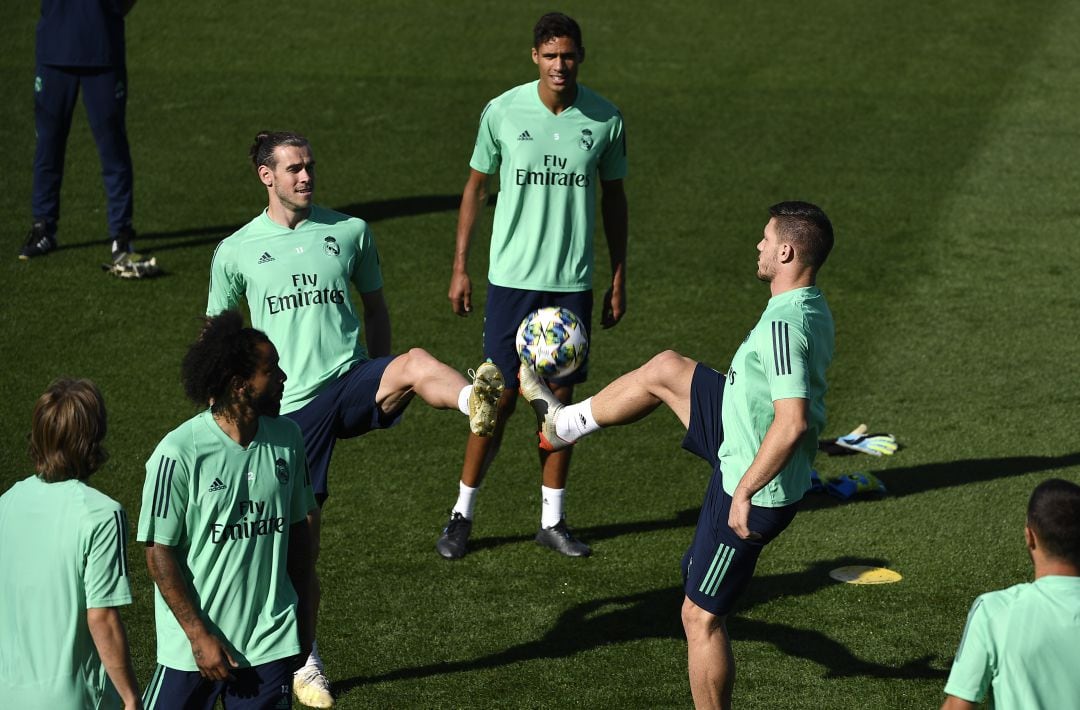 Entrenamiento del Real Madrid