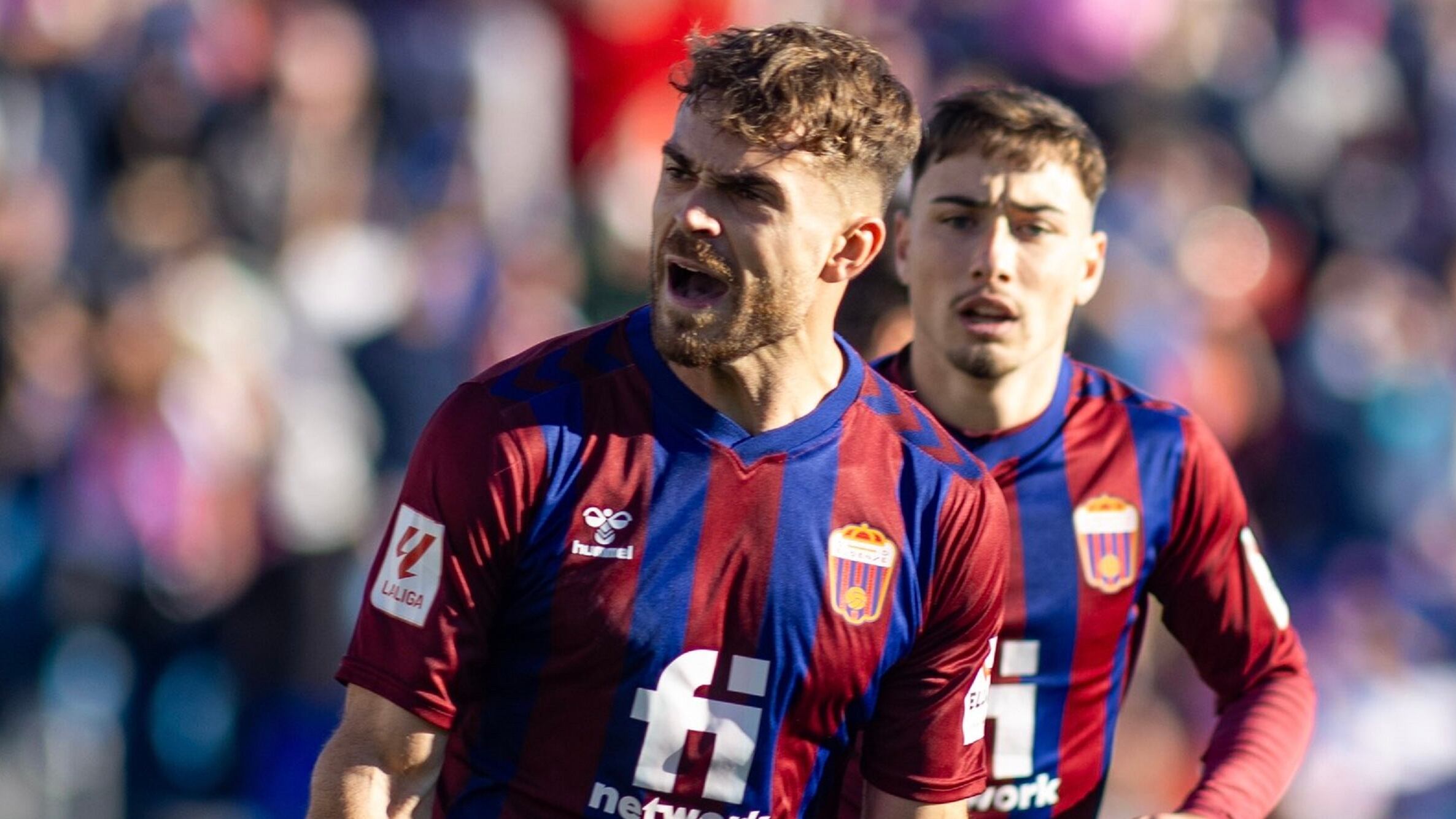 El gol del Eldense pasa por la botas de Mario Soberón