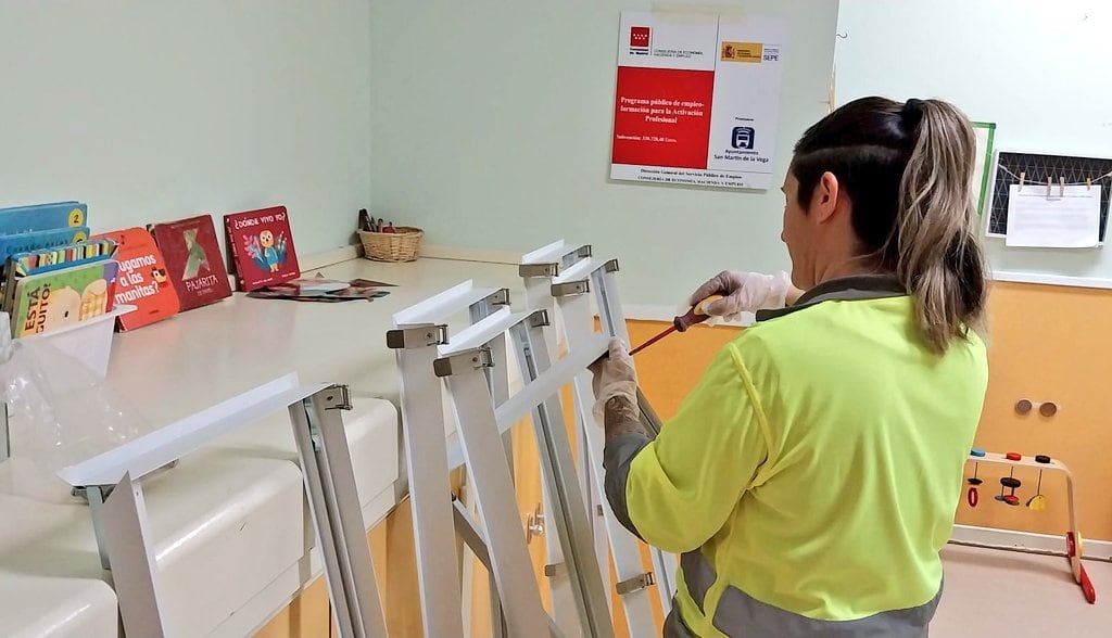 Trabajadores municipales de San Martín de la Vega