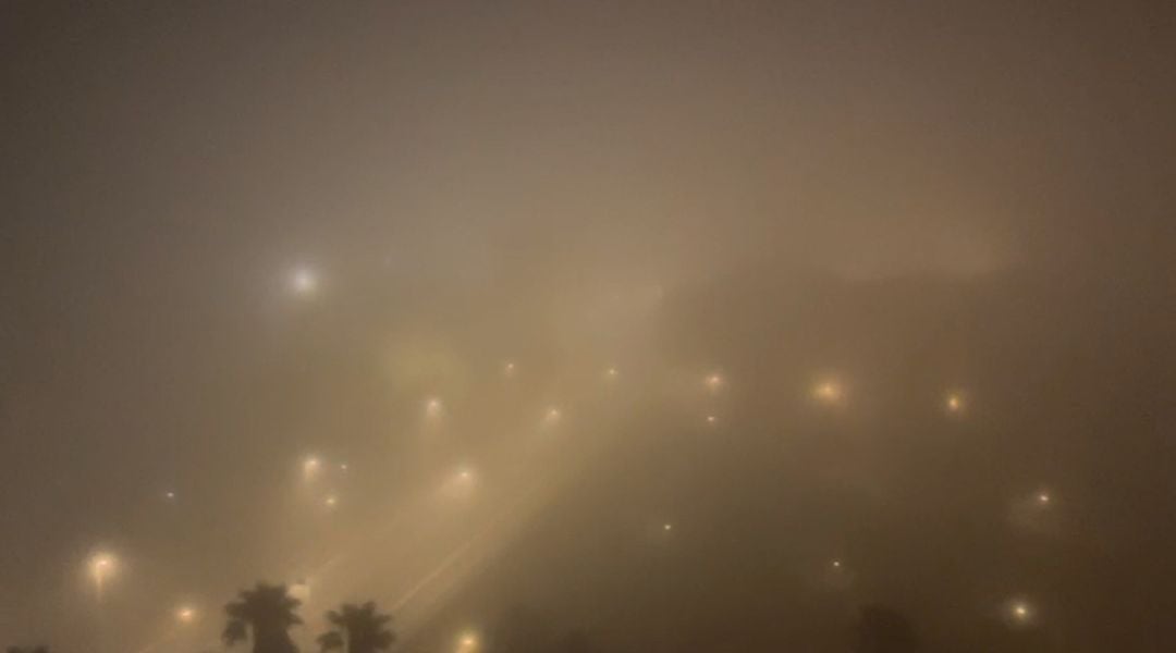 Esta semana tuvimos ya nieblas de radiación