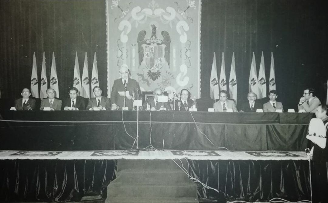 El acto oficial de constitución de la Junta de Comunidades se celebró en la iglesia de San Agustín de Almagro