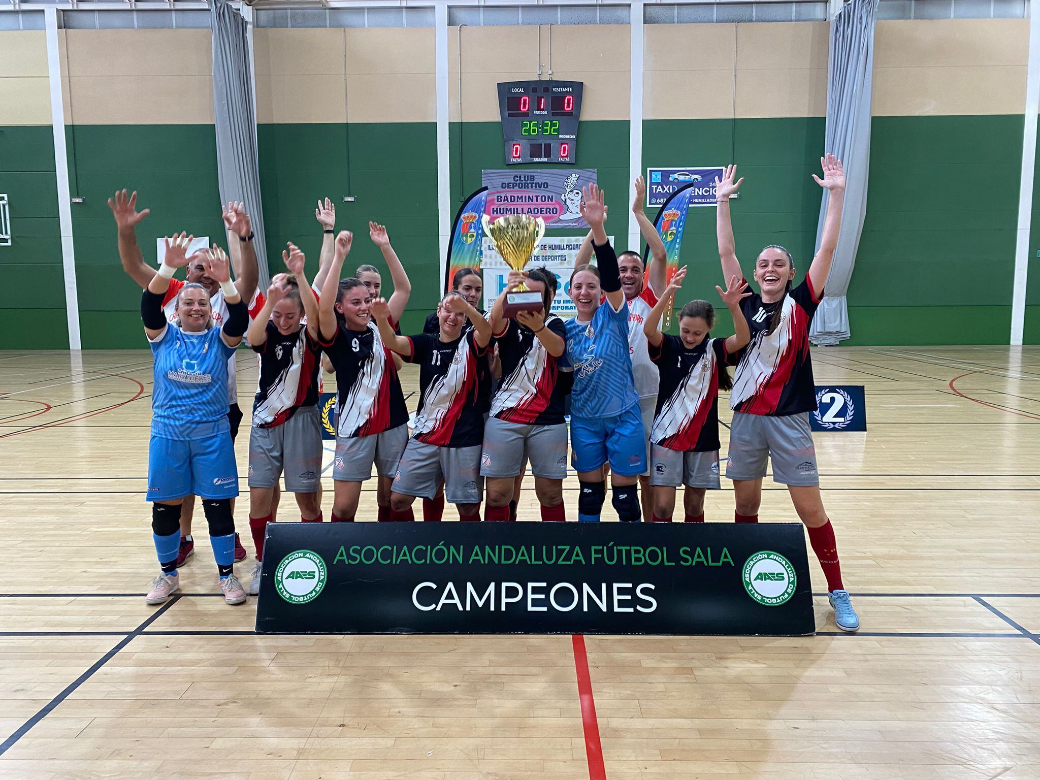 Las chicas del Alhama son de oro y conquistan la Supercopa de Andalucía AAFS.