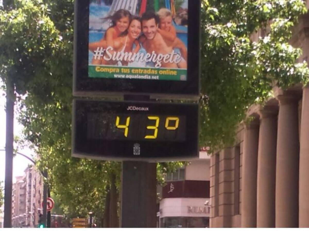 Murcia, en plena ola de calor