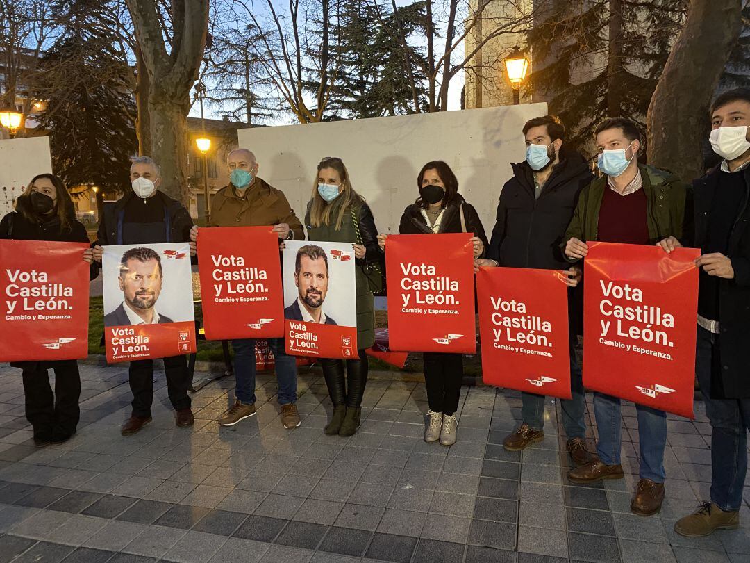 El PSOE de Palencia en los prolegómenos de la campaña electoral