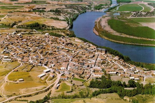 Imagen aérea de Castronuño